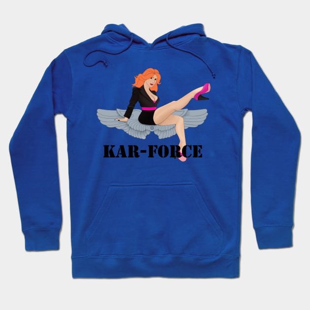 Kar-force Pin-up Hoodie by toaoturtle4garmy